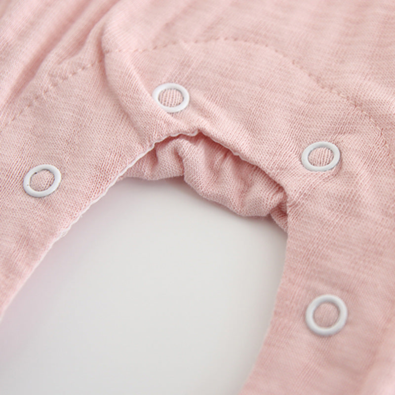 Baby Pink Bow Jumpsuit