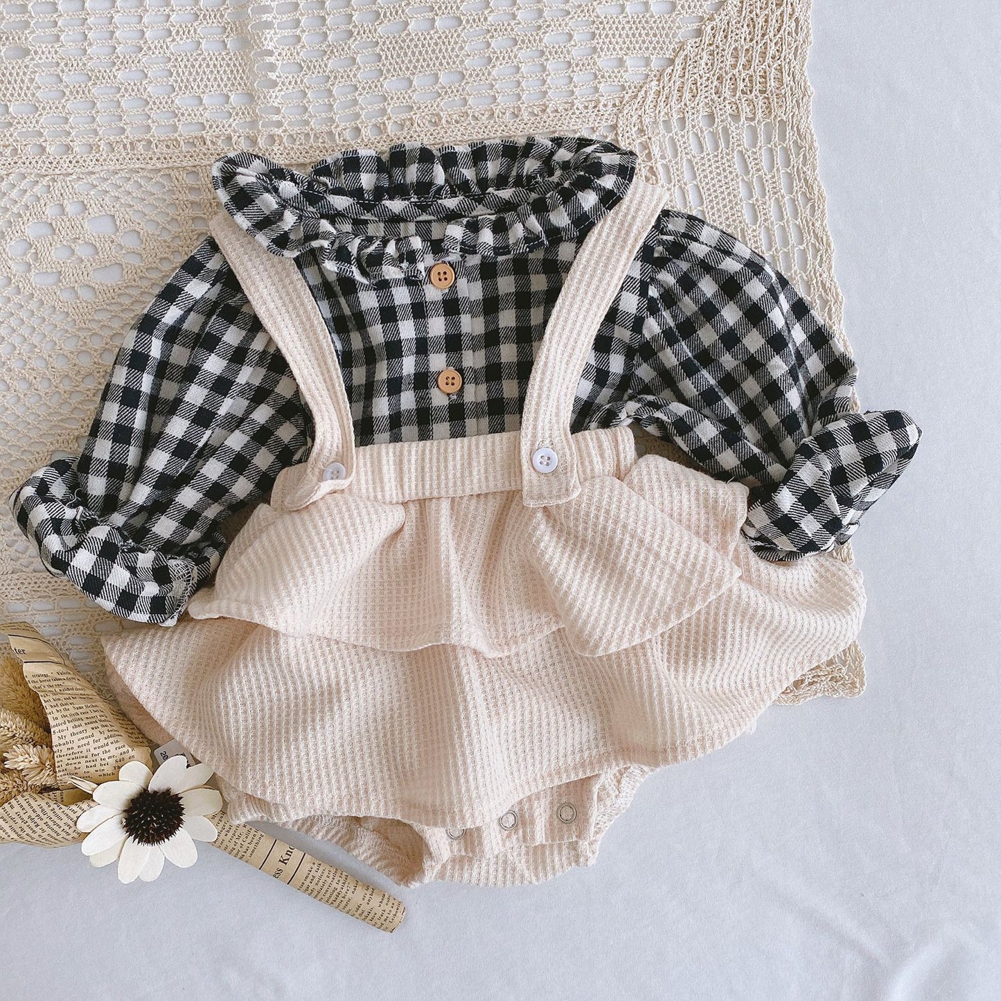 Fall Baby Girl Shirt and Skirt