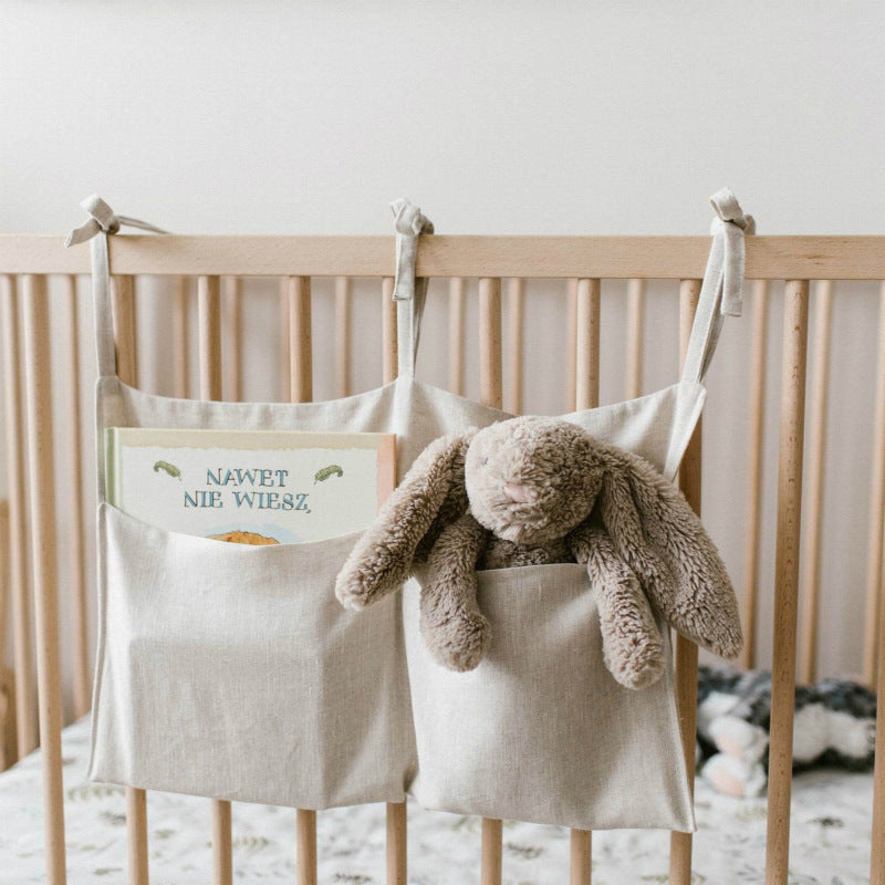 Linen Baby Hanging Bag