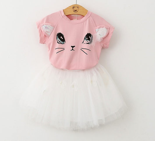 Girls Kitty Dress