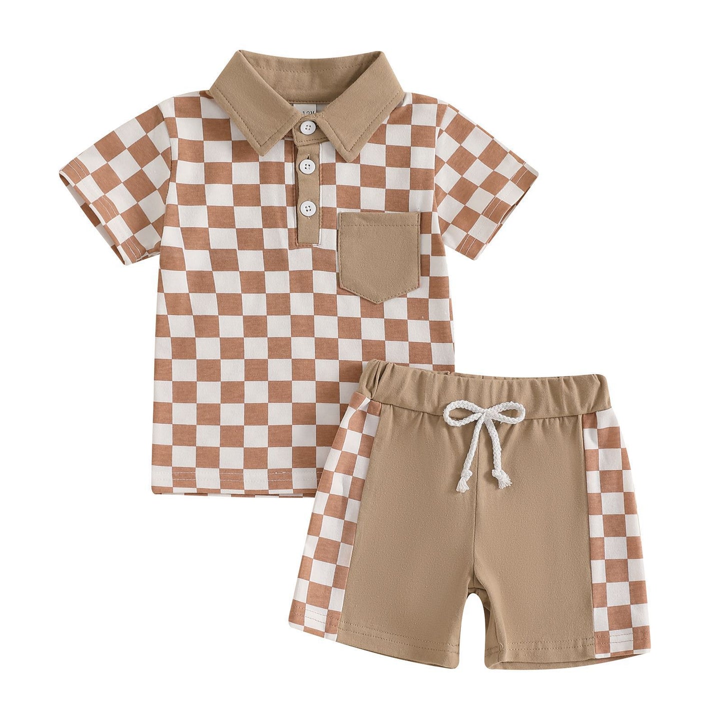 Boys Gingham Set