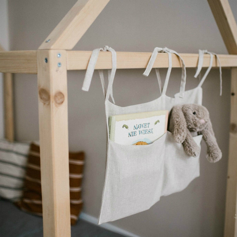 Linen Baby Hanging Bag